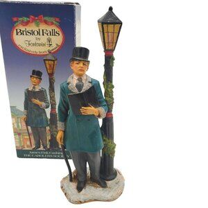 Fontanini Bristol Falls Xmas Village James Fisk Cushing the Carolers Figurine VT